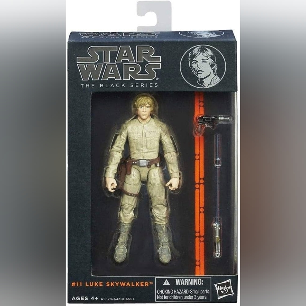 Hasbro Star Wars The Black Series #11 Luke Skywalker action figure Orange Line